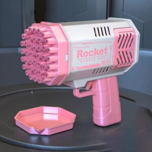 Elektrinis Automatinis Burbulų Šautuvas, Burbulų Mašina Vaikams Bazooka Rocket Užsisakykite Trendai.lt 19