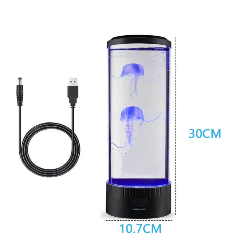 Nešiojama Naktinė LED Stalo Lempa su Medūzų Imitacija Užsisakykite Trendai.lt 9