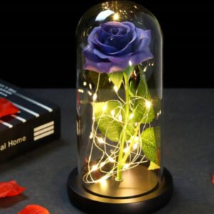 Šviečianti Rožė Stikle Dekoratyvinė Lempa Užsisakykite Trendai.lt 28